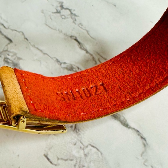 EUC Louis Vuitton Vachetta Leather Monogram Millennium Wish Bracelet - Picture 10 of 11